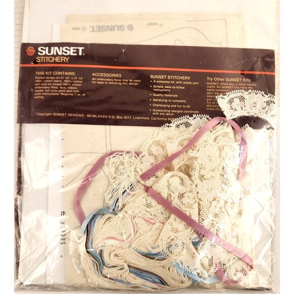 Sunset Stitchery Emily Doll Kit 2867 18" Doll DIY Craft Kit - Picture 5 of 7